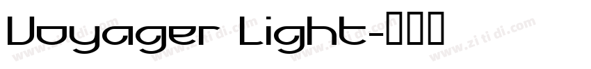 Voyager Light字体转换